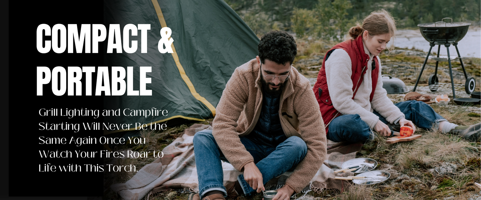 Compact and portable, grill lighting and campfire, starting will never be the same again once you watch your fires roar to life with this torch